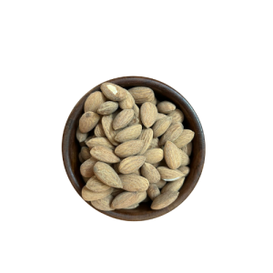 salted and roasted almonds